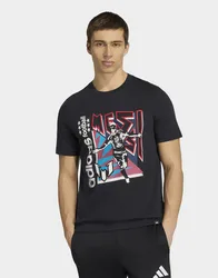 Mens T-shirt Con Grafica Divertente Messi - Nero, nero nero Uomo taglia S