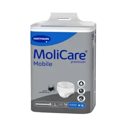 Premium Mobile, Saugleistung 2600 ml, 14 Stück weiss M