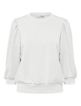 SELECTED Sudadera 'Tenny' blanco