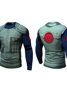New Ninja Anime Cosplay Fitness Compression Funny Casual t shirt Men armor Bodybuilding Long Sleeve 3d t shirt Gym Tops Shirts - Aliexpress - FashionsVida