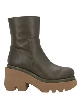 Botines de caña alta Mujer Verde militar 40,41 Mujer