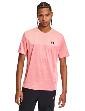Utility Herren T-Shirts - Rosa - Größe L - Poly Jersey Pink L - Under armour - FashionsVida