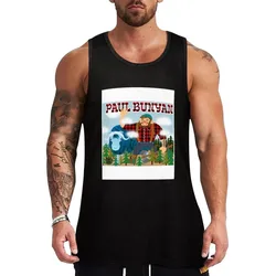 Paul Bunyan Tank Top Basic Layering Tank Top Soft Cotton Sleeveless Shirt
