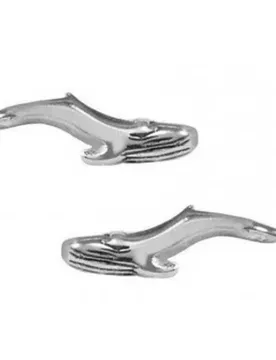Dive Silver Orecchini Small Whale