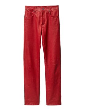 Versace Pantalone in pelle