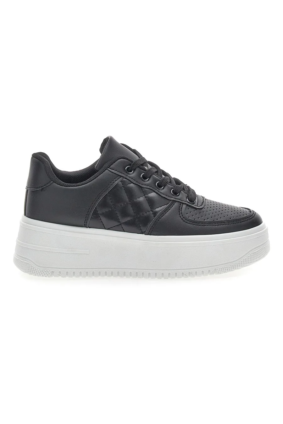 Sneakers Flatform 3389 Nera 37 - PUSHY WAMP - FashionsVida