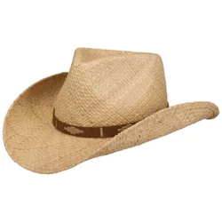 Chestercole Western Raffia Hat by - nature - Female - Size: M (56-57 cm)