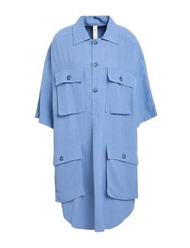 Vestido midi Mujer Azul profundo M Mujer