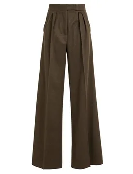 Pantalones Mujer Caqui 44 Mujer - Max Mara - FashionsVida