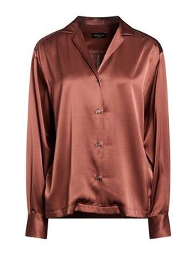 Hemd Damen Schokobraun S Damen