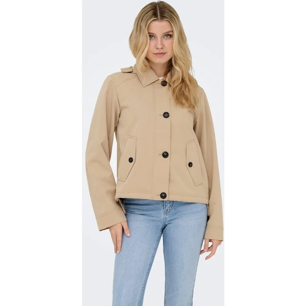 Parka corta de mujer con capucha - Only - FashionsVida
