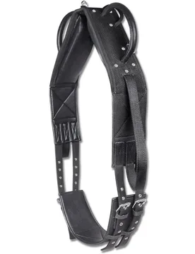 Longier- und Voltigiergurt Synthetik, schwarz WB - Waldhausen - FashionsVida