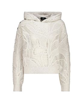 Kapuzensweater - Hoodie creme 36 damen