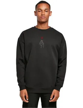 Felpa K Heart Sweat Black 2XL