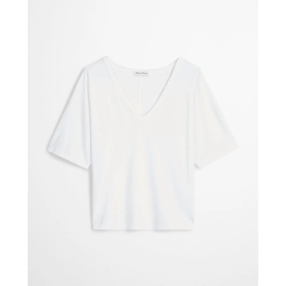 Camiseta de mujer suelta con mangas recortadas - MARC O'POLO - FashionsVida