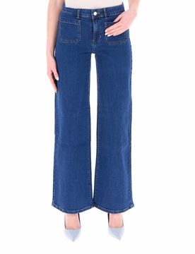 EMME MARELLA Jeans wide leg BLU 38