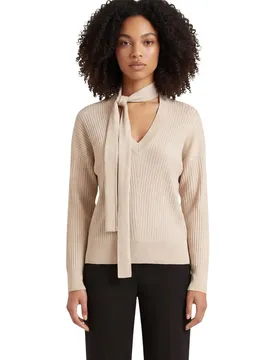 Liu Jo Damen Pullover Beige 512993
