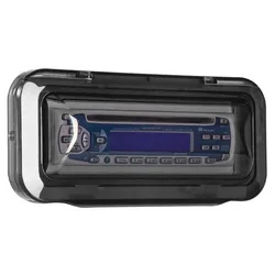 Universal Case Cover For Radio/cd Smoked Transparent One Size unisex