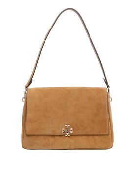 Borsa a tracolla Charlie in pelle scamosciata
