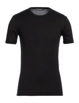 DOLCE&GABBANA T-shirts Herren Schwarz 44 Herren