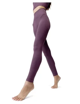 Leggings Taille Haute Hanna Beet Plant S - Born Living Yoga - FashionsVida