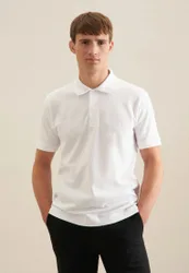Regular Polo Uni Weiß 3XL