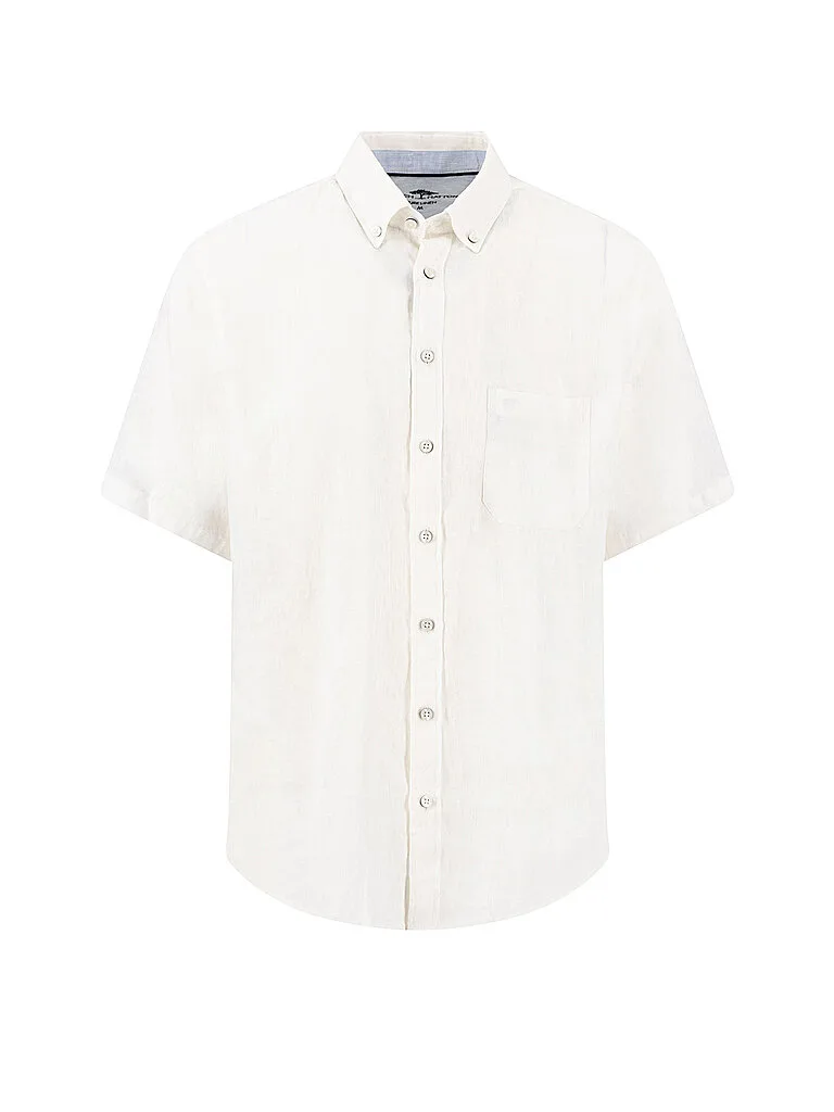 Leinenhemd weiss M herren - FYNCH-HATTON - FashionsVida