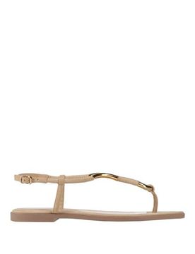 Zehentrenner Damen Beige 35,36,37 Damen