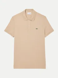 Poloshirt aus Petit Piqué Beige S