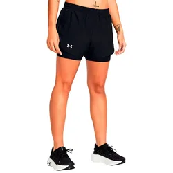 Fly By 2-in-1 Shorts Black / Black / Reflective M Women