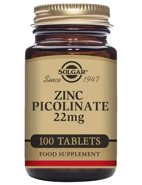 Compresse Zinc Picolinate 22mg 100 Unità Brown