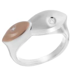 Womens 925 Sterling Silver Ring - Zr-3481 - Size N