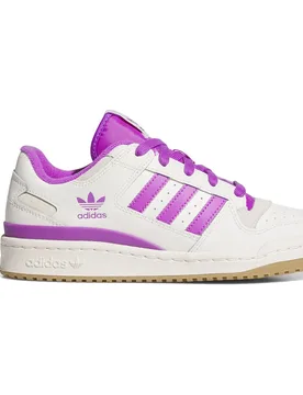 Originals Sneaker Forum Low Cl Cloud White / Purple Burst / Cream White EU 39 1/3 - Adidas - FashionsVida