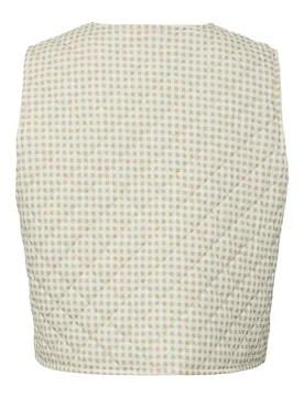 XS PCSARIA SHORT QUILT VEST female - XS - FashionsVida