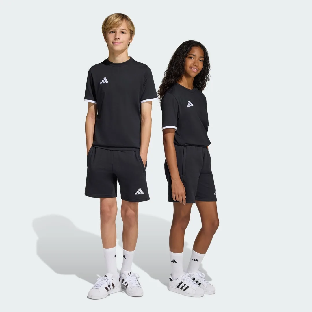 Short Entrada26 Sweat 15-16A Black / White - Adidas - FashionsVida