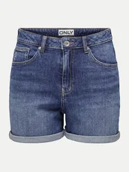 Regular-Fit Jeansshorts Blau XL