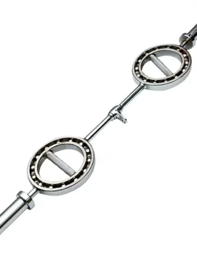 Rotierende Trizeps-Hantelstange - Argenté - unisex - Size: 50 mm - Softee - FashionsVida