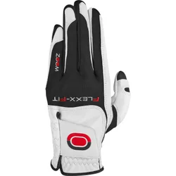 Handschuh Hybrid, weiss/schwarz/rot one_size_fits_all