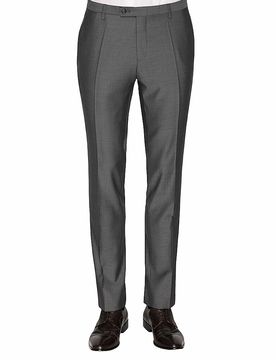 Pantalón de traje Birdsey gris 98