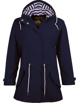 Marit Damen Mantel, blau 38