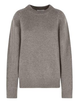 Maglia 'anine' in cashmere tartufo