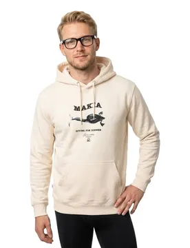 Sweat à Capuche Loon Sweatshirt Natural White 2XL