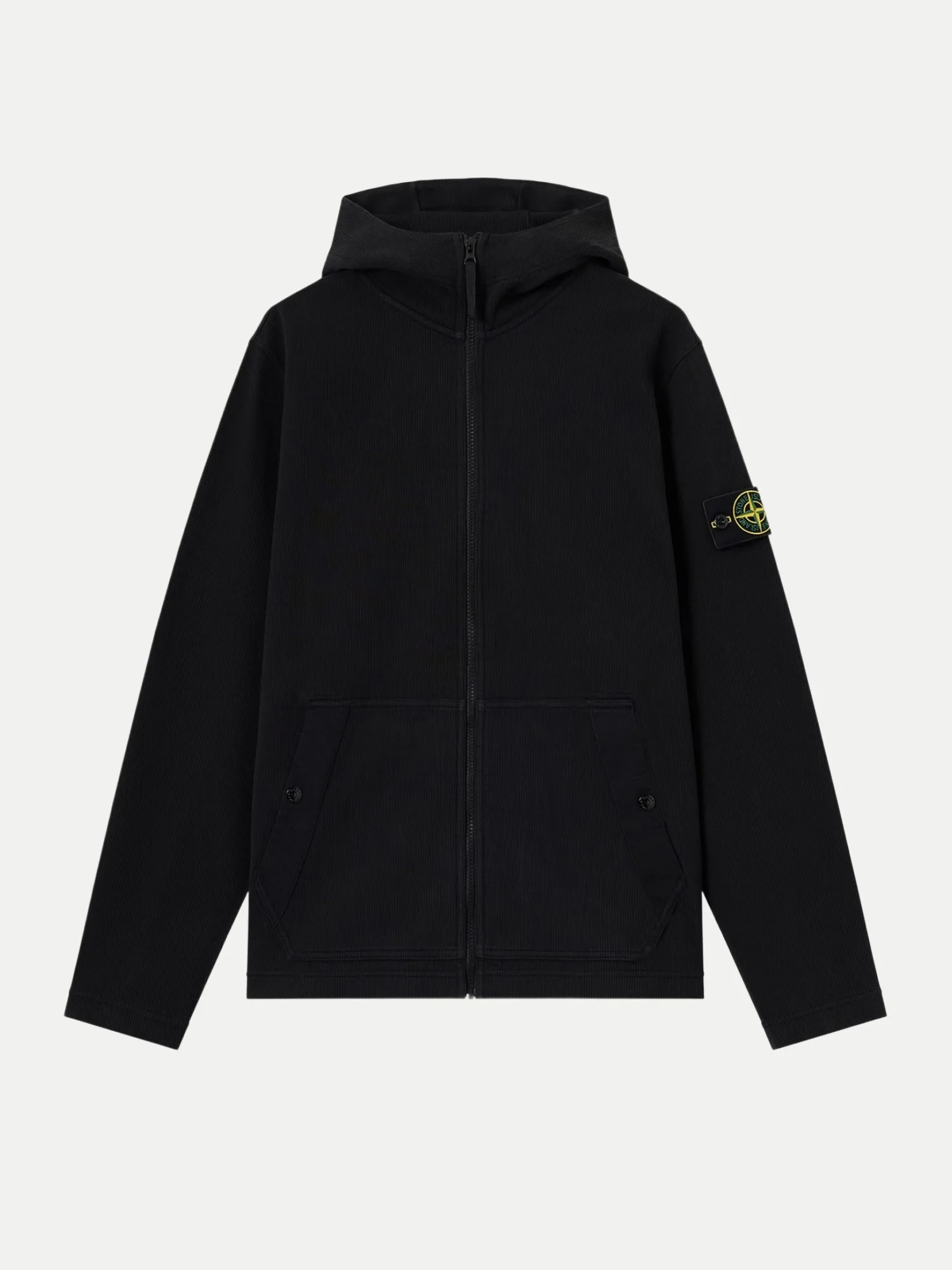 Regular-Fit Kapuzensweatshirt Schwarz L - Stone island - FashionsVida