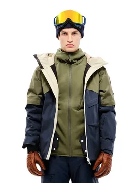 Veste Gore-tex® 2l Stretch Winter Moss / Castle Wall / Eclipse S - The Mountain Studio - FashionsVida