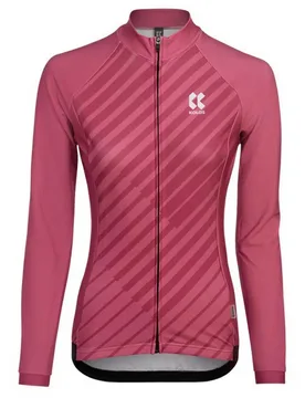 Maglia A Maniche Lunghe Motion Z Rose Pink - KALAS - FashionsVida