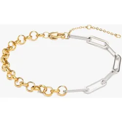 Pulsera de cadena de acero inoxidable de eslabones