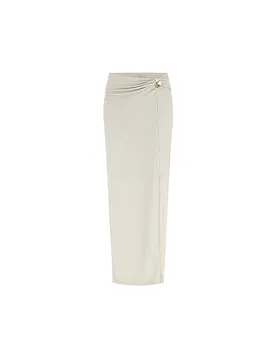 Guess Maxigonna BRIGITTE beige XS - Guess - FashionsVida