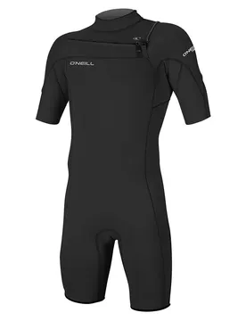 Shorty à Manches Courtes Avec Fermeture éclair Devant Hammer 2 Mm Spring Black / Black / Black MS