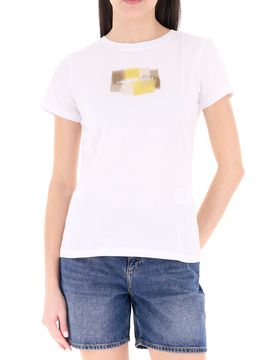 T-shirt girocollo BIANCO XS