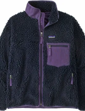 Polaire coupe-vent et respirante - W's Classic Retro-X Jkt Sunken Blue - Taille L - Navy - Patagonia - FashionsVida